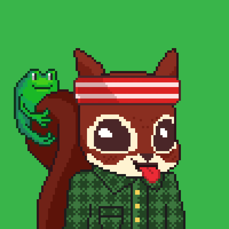 Pixel Squirrels #9912